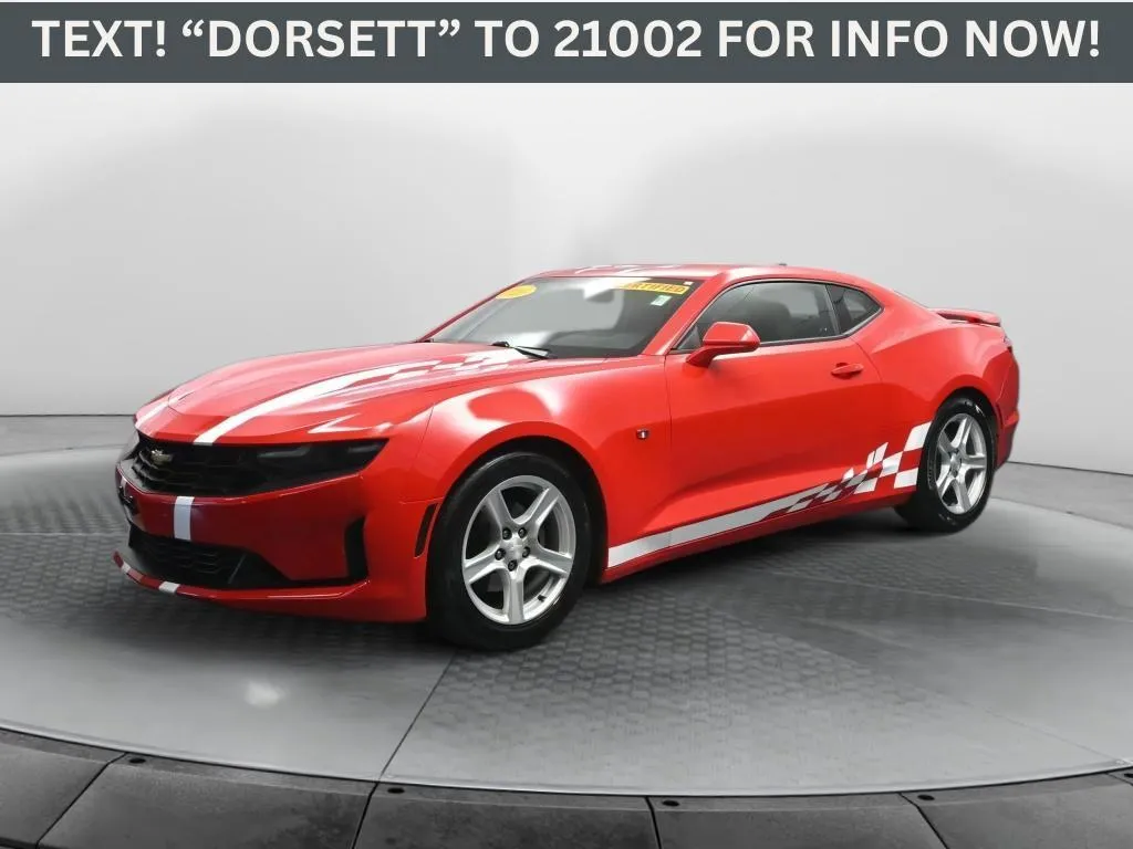 Red 2020 Chevrolet Camaro 1LT for sale in Terre Haute, IN
