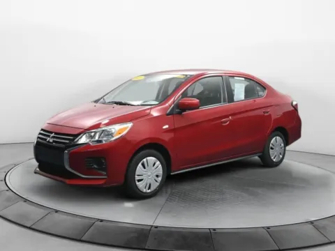Red 2022 Mitsubishi Mirage G4 ES for sale in Terre Haute, IN