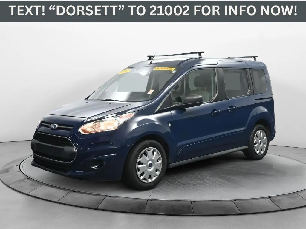Blue 2016 Ford Transit Connect XLT for sale in Terre Haute, IN