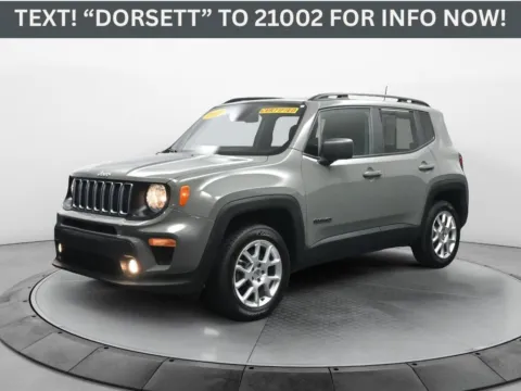 Gray 2022 Jeep Renegade Latitude for sale in Terre Haute, IN