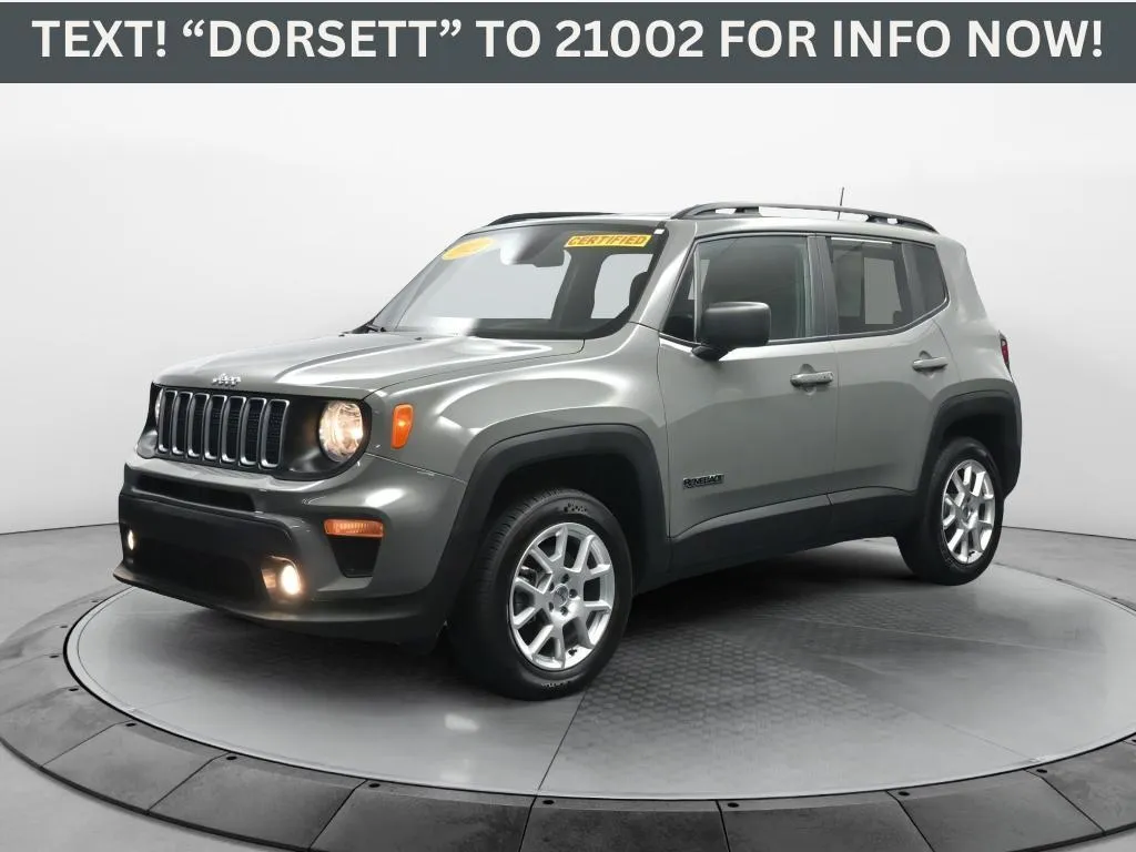 Gray 2022 Jeep Renegade Latitude for sale in Terre Haute, IN