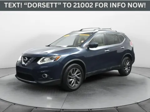 Blue 2016 Nissan Rogue SL for sale in Terre Haute, IN