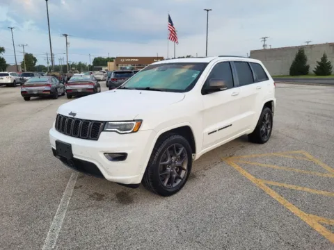 White 2021 Jeep Grand Cherokee 80th Anniversary for sale in Terre Haute, IN