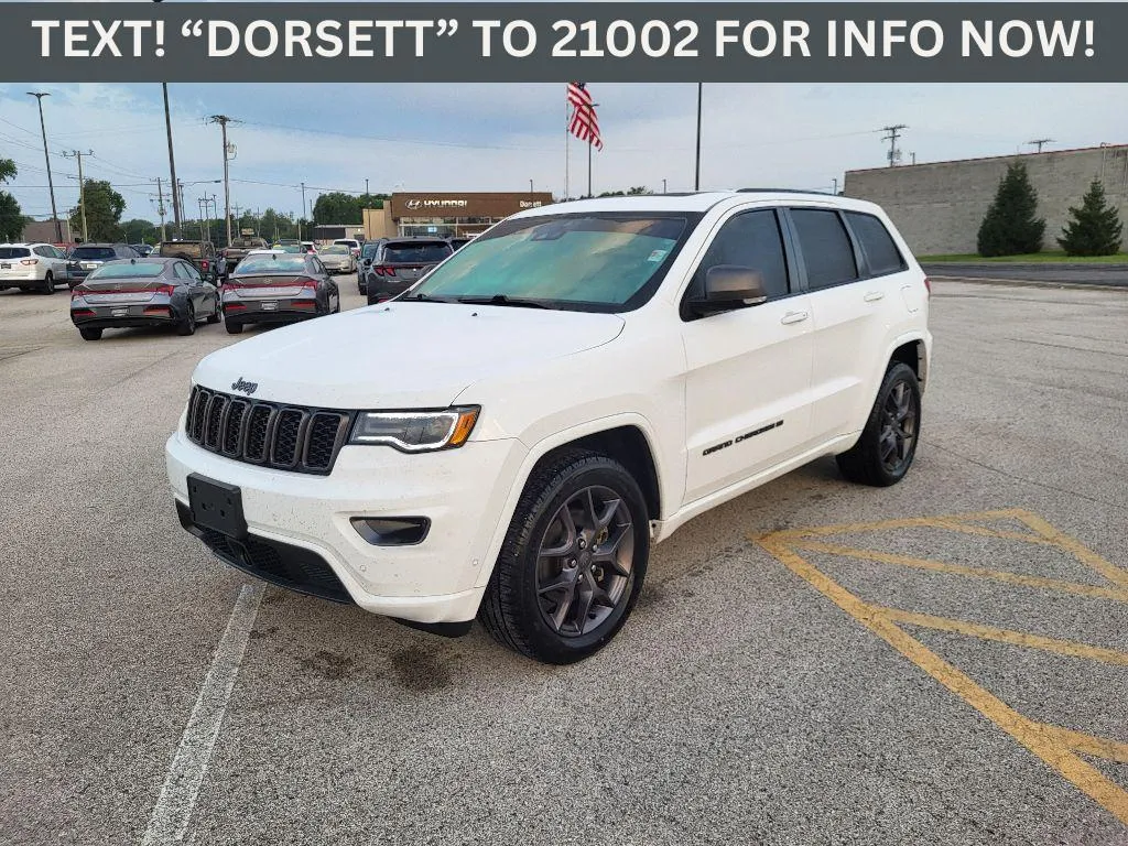 White 2021 Jeep Grand Cherokee 80th Anniversary for sale in Terre Haute, IN