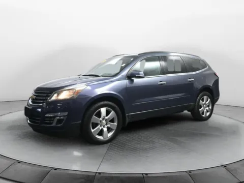 Blue 2014 Chevrolet Traverse LTZ for sale in Terre Haute, IN