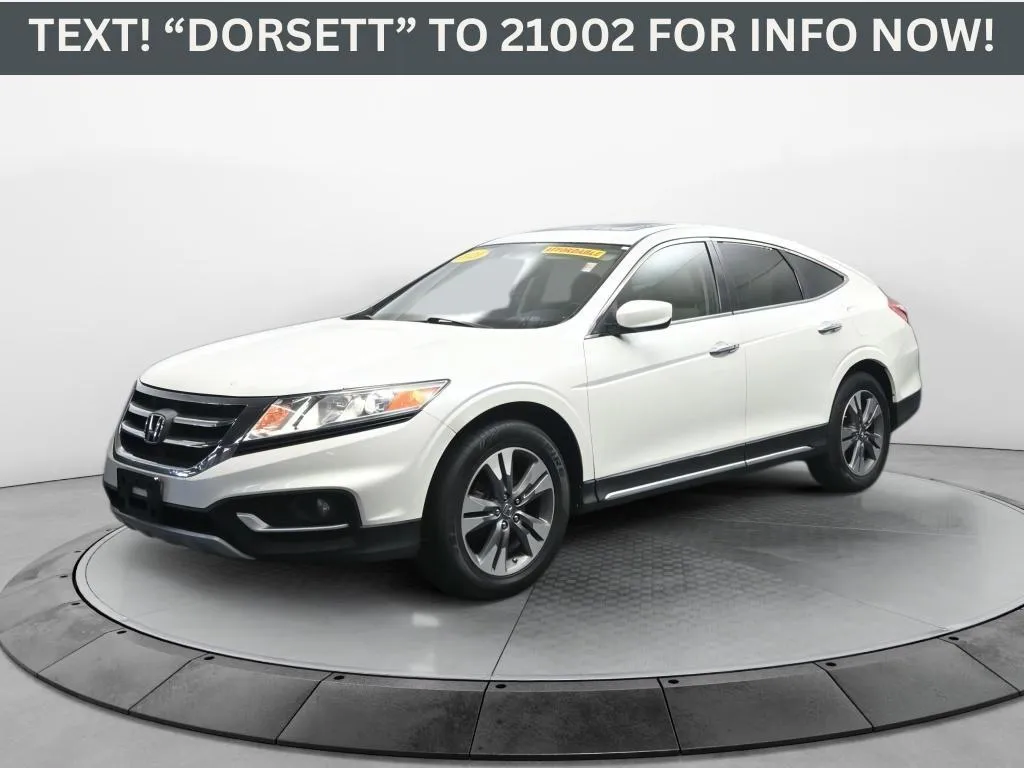 White 2013 Honda Crosstour EX-L for sale in Terre Haute, IN