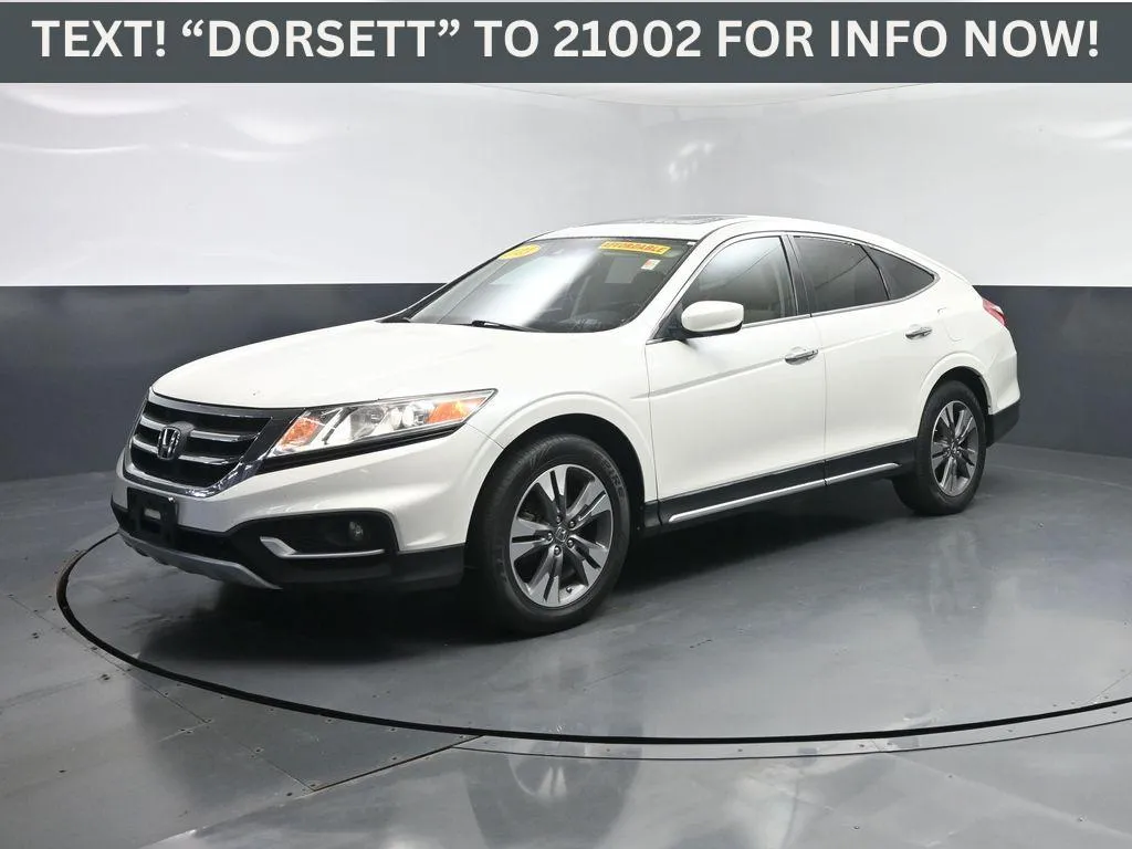 White 2013 Honda Crosstour EX-L for sale in Terre Haute, IN