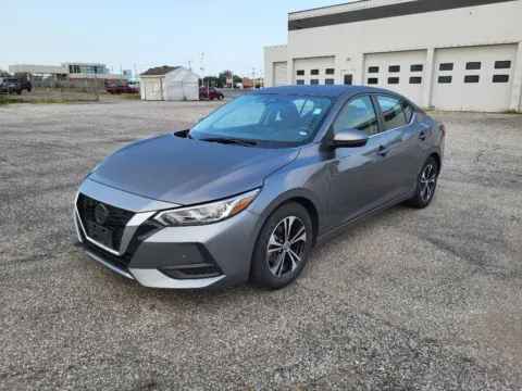 Gray 2023 Nissan Sentra SV for sale in Terre Haute, IN