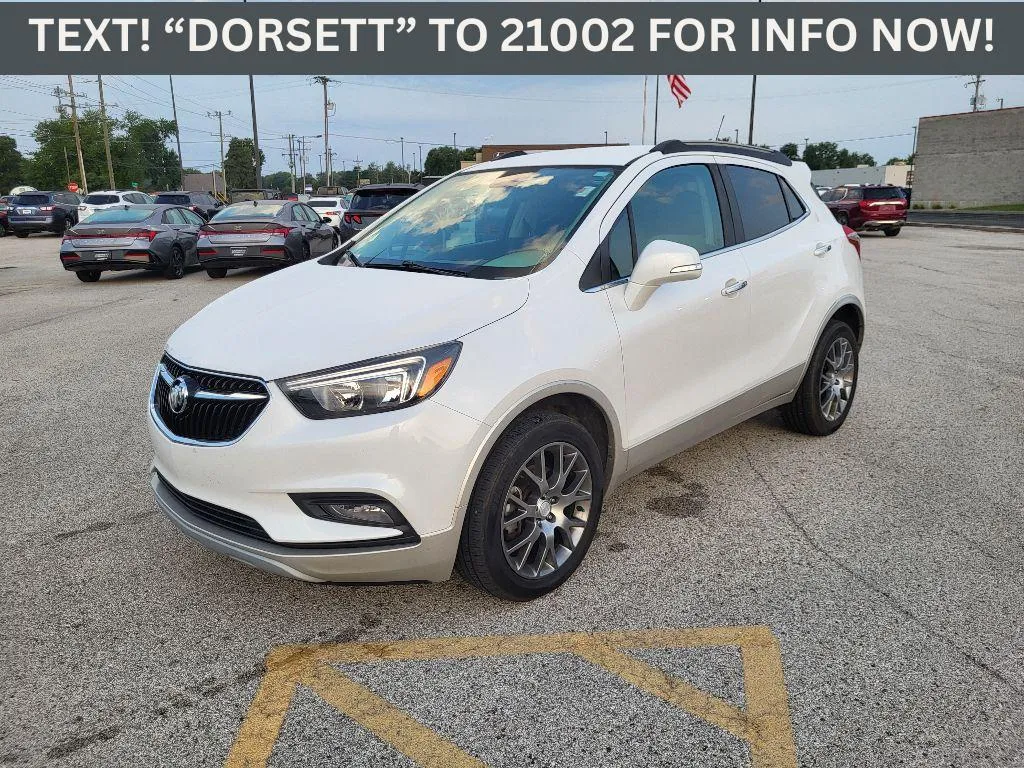 White 2017 Buick Encore Sport Touring for sale in Terre Haute, IN