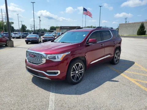 Red 2017 GMC Acadia Denali for sale in Terre Haute, IN