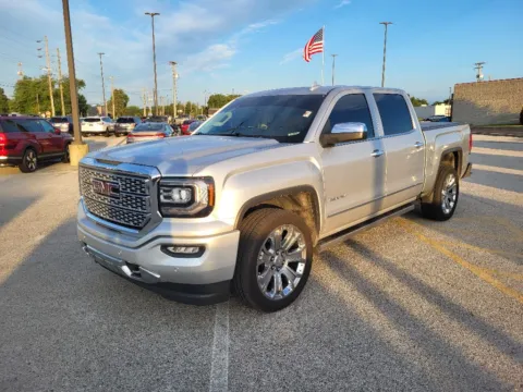 Silver 2018 GMC Sierra 1500 Denali for sale in Terre Haute, IN