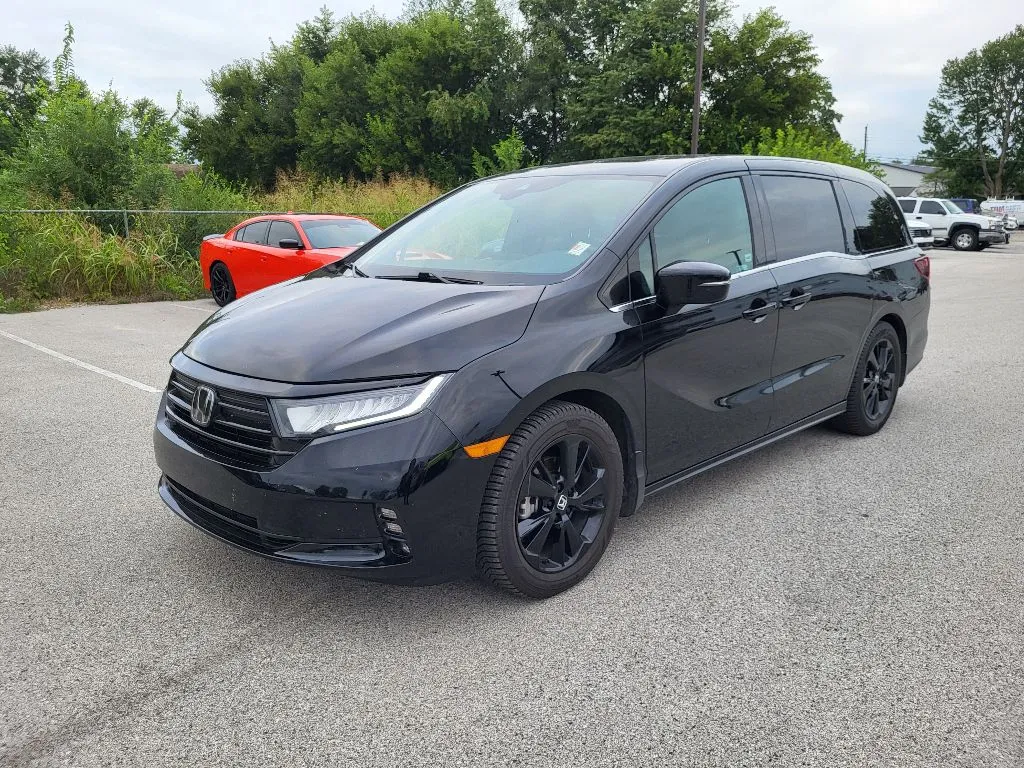 Black 2023 Honda Odyssey Sport for sale in Terre Haute, IN