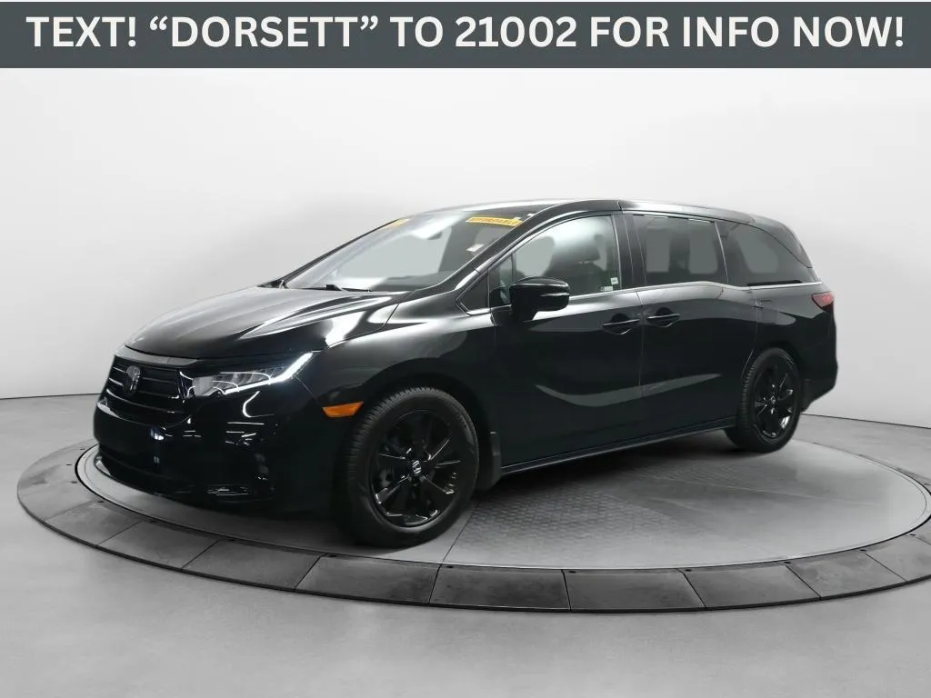 Black 2023 Honda Odyssey Sport for sale in Terre Haute, IN