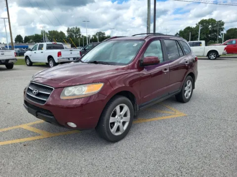 Red 2007 Hyundai Santa Fe for sale in Terre Haute, IN