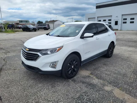 White 2018 Chevrolet Equinox LT for sale in Terre Haute, IN