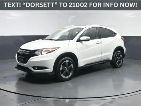 White 2018 Honda HR-V EX-L Navi for sale in Terre Haute, IN
