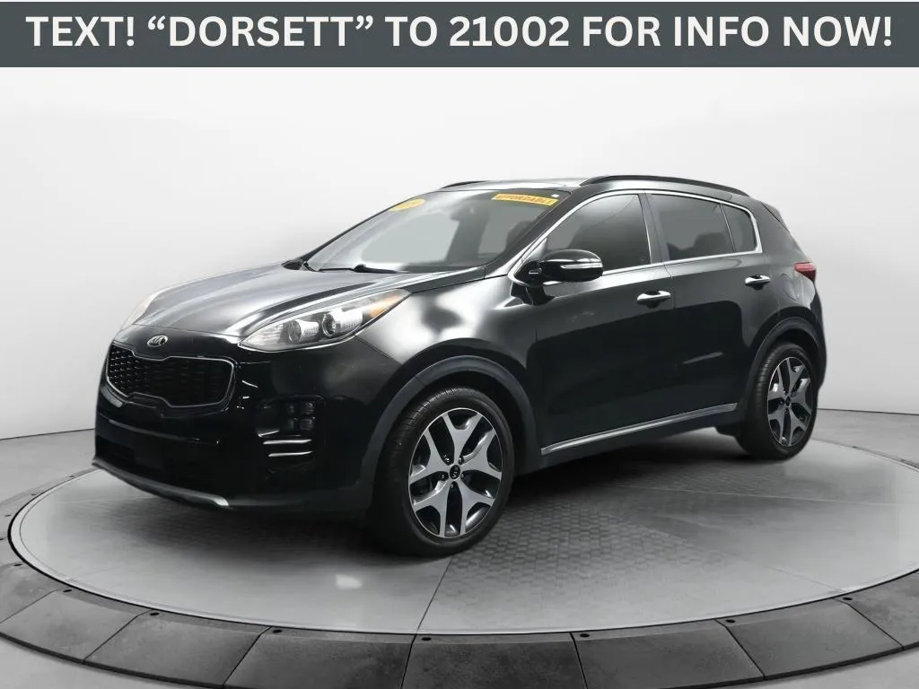 Black 2018 Kia Sportage SX Turbo for sale in Terre Haute, IN