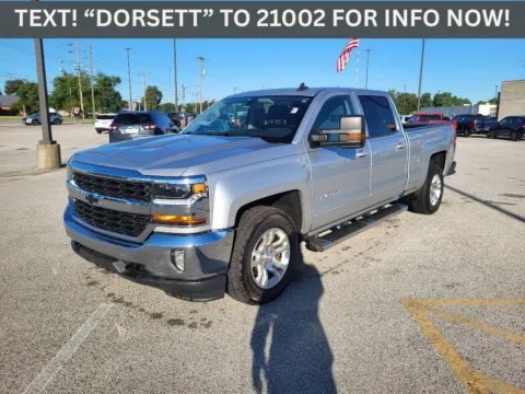 Silver 2018 Chevrolet Silverado 1500 LT for sale in Terre Haute, IN