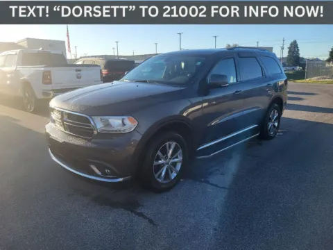 Gray 2015 Dodge Durango Limited for sale in Terre Haute, IN
