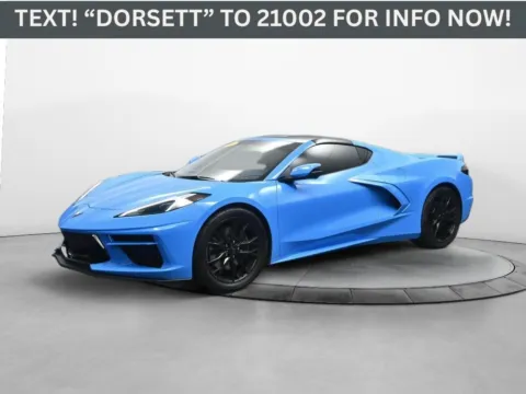 Blue 2023 Chevrolet Corvette 3LT for sale in Terre Haute, IN