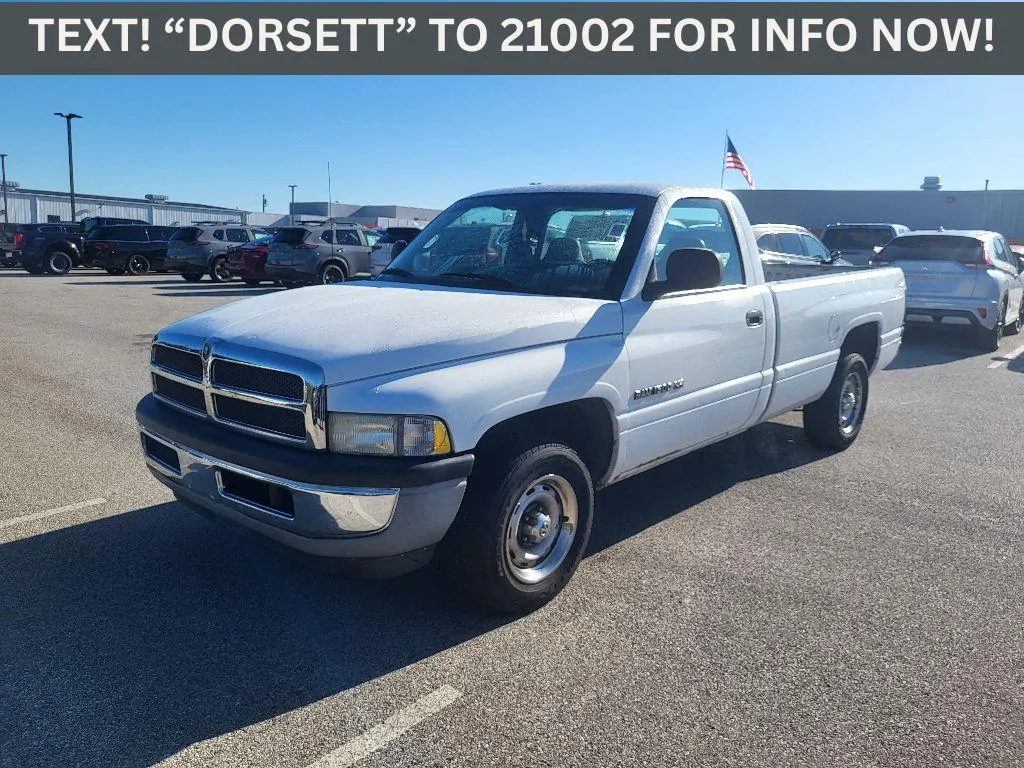 White 2001 Dodge Ram Pickup 1500 ST for sale in Terre Haute, IN