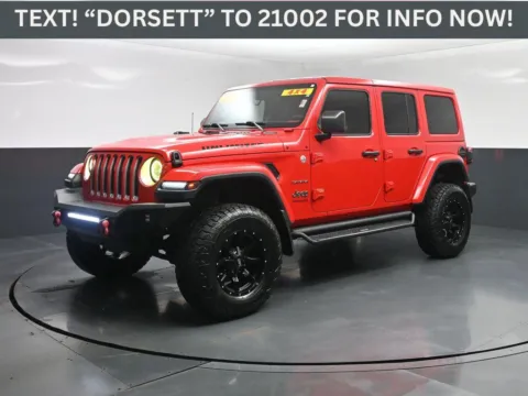 Red 2020 Jeep Wrangler Sahara for sale in Terre Haute, IN