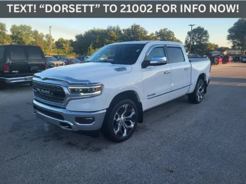 White 2021 Ram 1500 Limited for sale in Terre Haute, IN