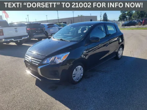 Black 2021 Mitsubishi Mirage ES for sale in Terre Haute, IN