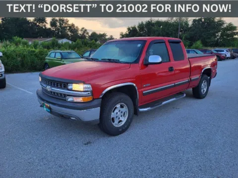 Red 2000 Chevrolet Silverado 1500 LT for sale in Terre Haute, IN