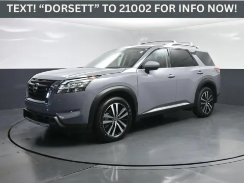 Gray 2025 Nissan Pathfinder Platinum for sale in Terre Haute, IN
