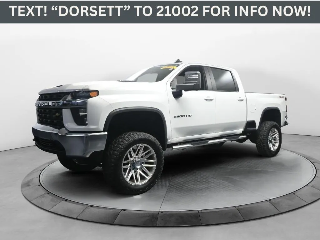 White 2022 Chevrolet Silverado 2500 LT for sale in Terre Haute, IN