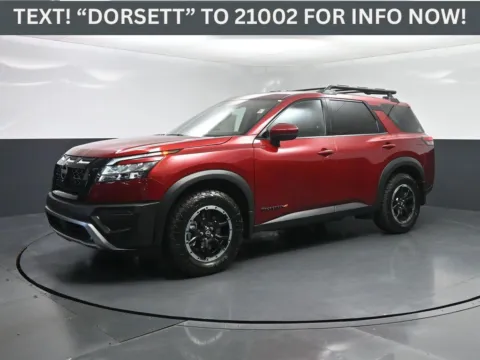 Red 2025 Nissan Pathfinder Rock Creek for sale in Terre Haute, IN
