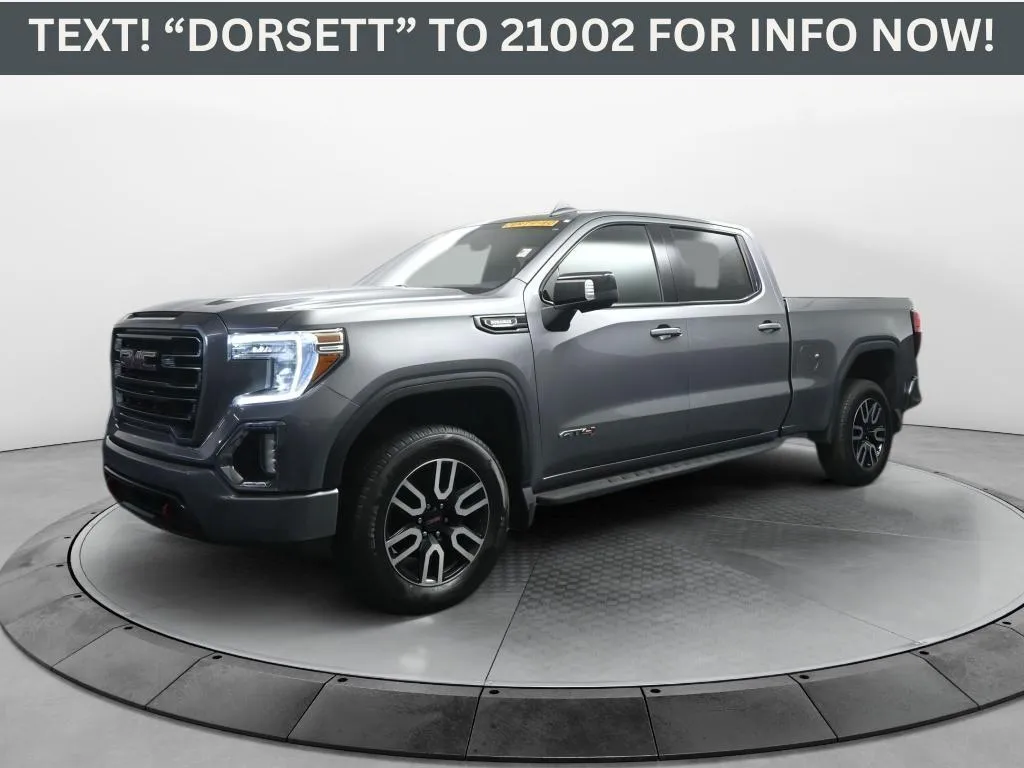 Gray 2022 GMC Sierra Limited 1500 AT4 for sale in Terre Haute, IN