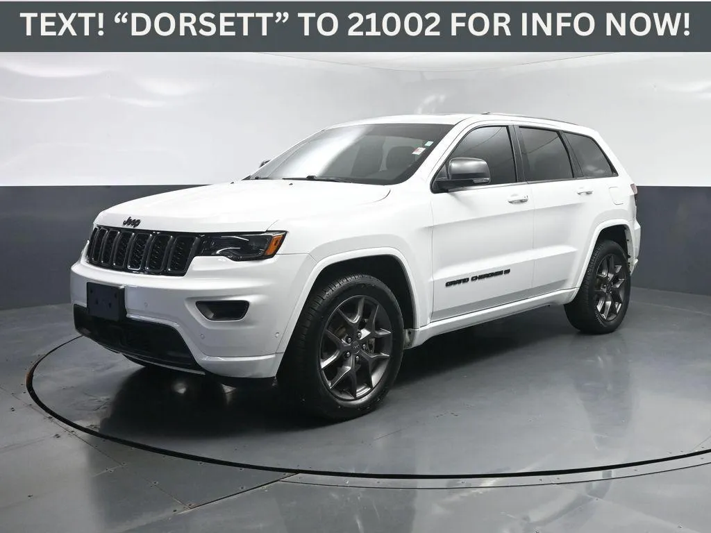 2021 Jeep Grand Cherokee 80th Anniversary