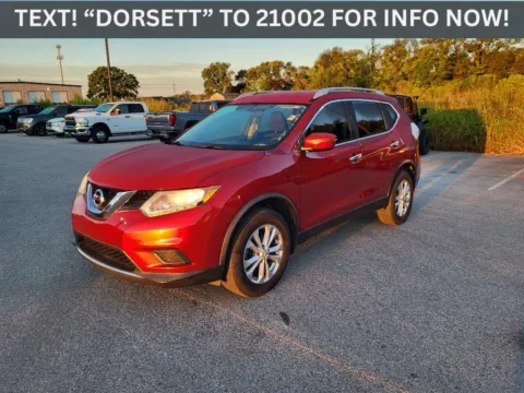Red 2016 Nissan Rogue SV for sale in Terre Haute, IN