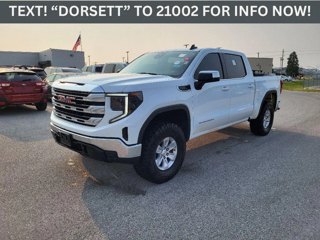 White 2023 GMC Sierra 1500 SLE for sale in Terre Haute, IN