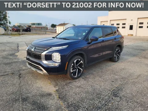 Blue 2024 Mitsubishi Outlander SE Black Edition w/Pano Roof for sale in Terre Haute, IN