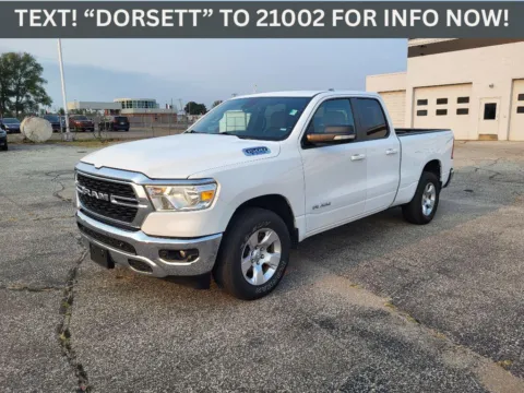 White 2022 Ram 1500 Big Horn for sale in Terre Haute, IN