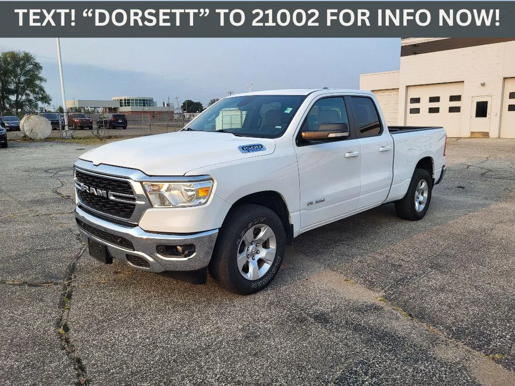 White 2022 Ram 1500 Big Horn for sale in Terre Haute, IN