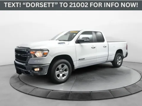 White 2022 Ram 1500 Big Horn for sale in Terre Haute, IN