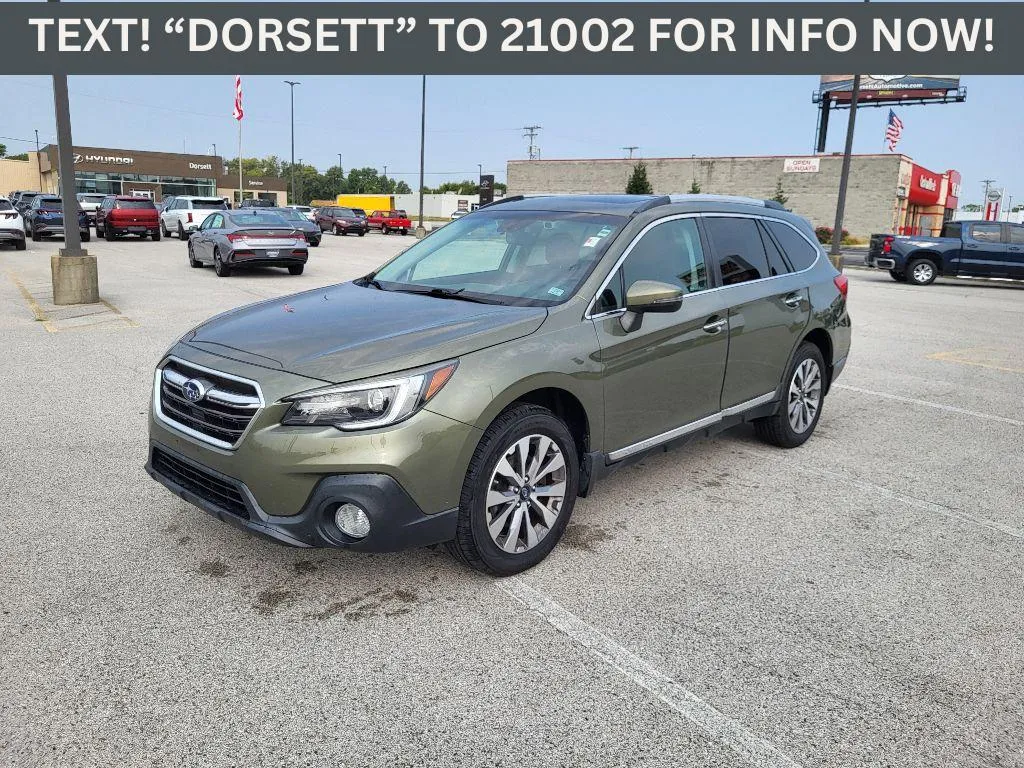 Green 2019 Subaru Outback Touring for sale in Terre Haute, IN
