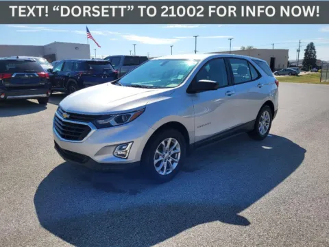 Silver 2018 Chevrolet Equinox LS for sale in Terre Haute, IN