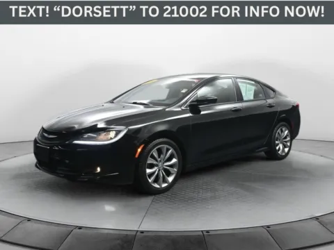 Black 2016 Chrysler 200 S for sale in Terre Haute, IN