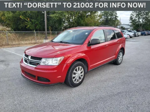 Red 2018 Dodge Journey SE for sale in Terre Haute, IN
