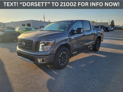 Gray 2019 Nissan Titan PRO-4X for sale in Terre Haute, IN