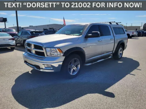 Silver 2010 Dodge Ram Pickup 1500 SLT for sale in Terre Haute, IN
