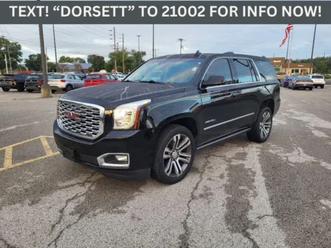 Black 2018 GMC Yukon 1500 Denali for sale in Terre Haute, IN