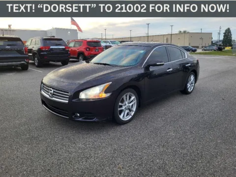 Black 2011 Nissan Maxima 3.5 SV w/Premium Pkg for sale in Terre Haute, IN