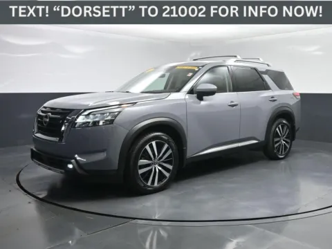 Gray 2023 Nissan Pathfinder Platinum for sale in Terre Haute, IN