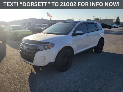 White 2013 Ford Edge SEL for sale in Terre Haute, IN